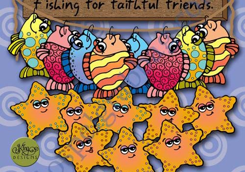 GOOD FRIENDS: Sharing TIme Activity "You're a Keeper" Fishing For Faithful Friends