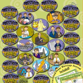 $3.50 POST-AND-PRESENT Activity for Come Follow Me – Primary and Home (family home evening), LDS, Christian, Bible Study