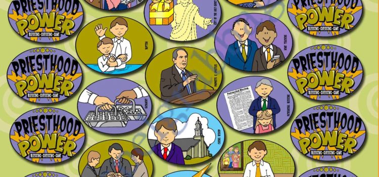 $3.50 POST-AND-PRESENT Activity for Come Follow Me – Primary and Home (family home evening), LDS, Christian, Bible Study