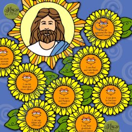 Following Jesus Facing the Sun/Son of God (Stories of Jesus)