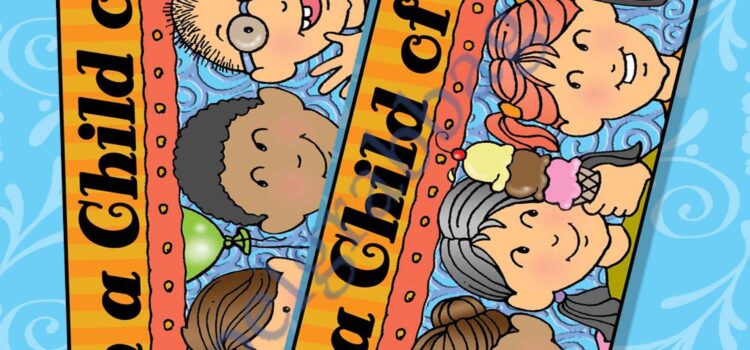 I Am a Child of God bookmark