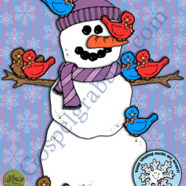Build a Snowman pick-a-song, birds singing commands, and awards