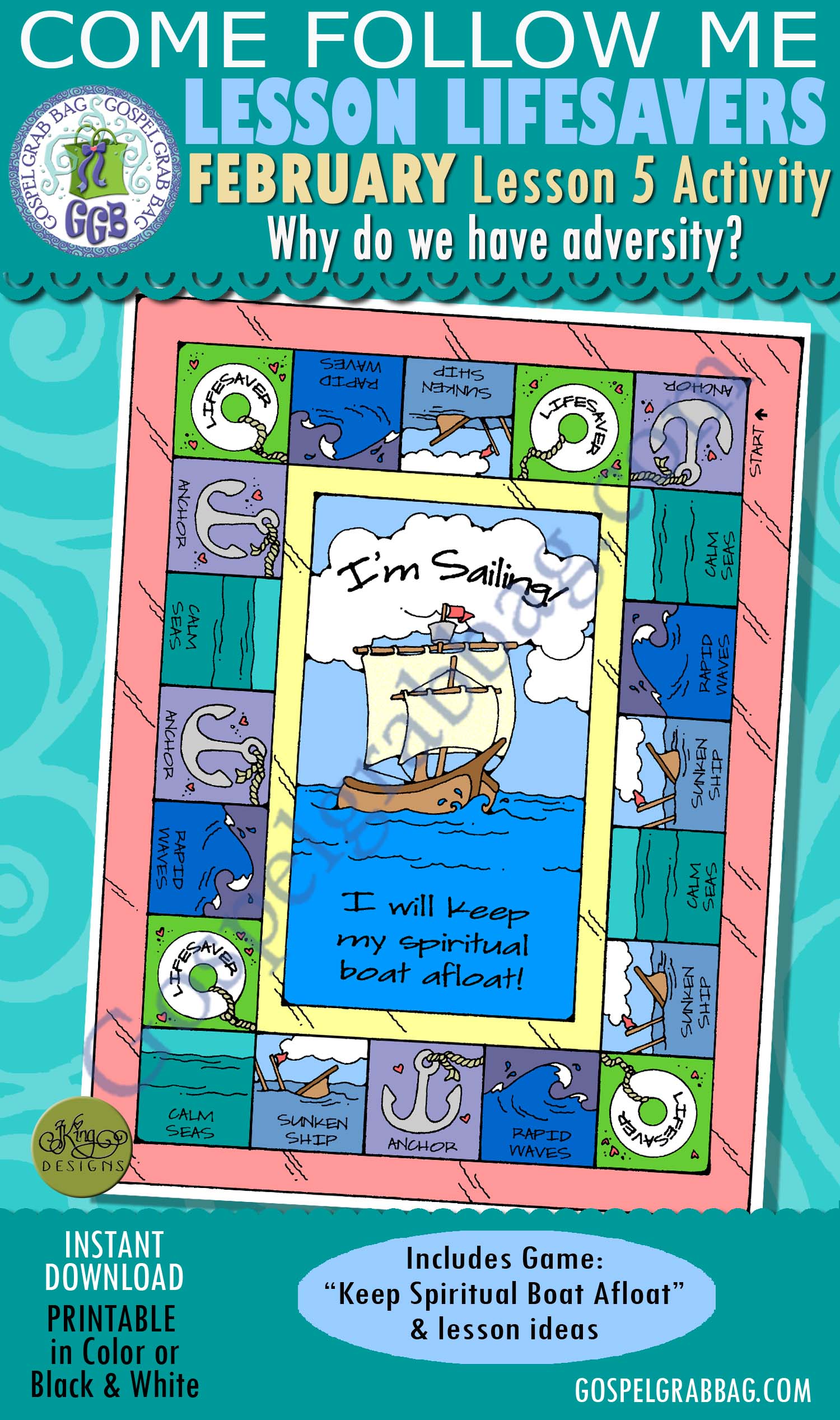 February Lesson 5 Come Follow Me "Why do we have adversity?" ACTIVITY: Keep Spiritual Boat Afloat game February Lesson 5 Come Follow Me "Why do we have adversity?" ACTIVITY: Keep Spiritual Boat Afloat game