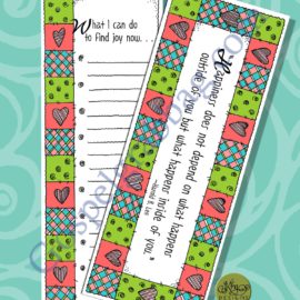 HAPPINESS Mirror Motivator and Goal List & Journal