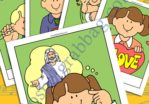 "I Know My Father Lives," SONG VISUALS for Primary Sharing Time, GospelGrabBag.com