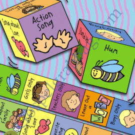 You're on a Roll singing cubes