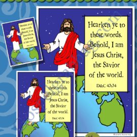 D&C 43:34 Jesus Savior of World