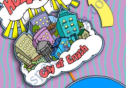 $3.00 CITY OF ENOC singing meter: Primary Music Singing Time Activities to Motivate Children to Sing, download from GospelGrabBag.com