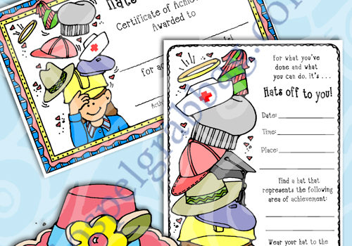 $3.00 Activity Days - Recognition Activity: Hats off to You! - For "Faith in God" Program