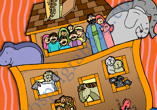 FILL NOAH'S ARK Pick-a-Song: Primary Music Singing Time Activities to Motivate Children to Sing, download from GospelGrabBag.com