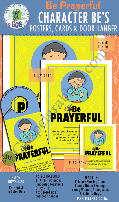 Be Prayerful CHARACTER BEES collection