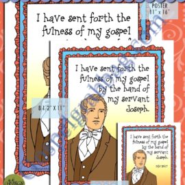 D&C 35:17 Scripture poster/card set JOSEPH SMITH