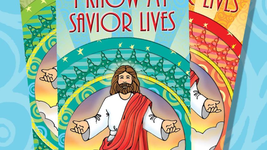 I Know My Savior Lives bookmark