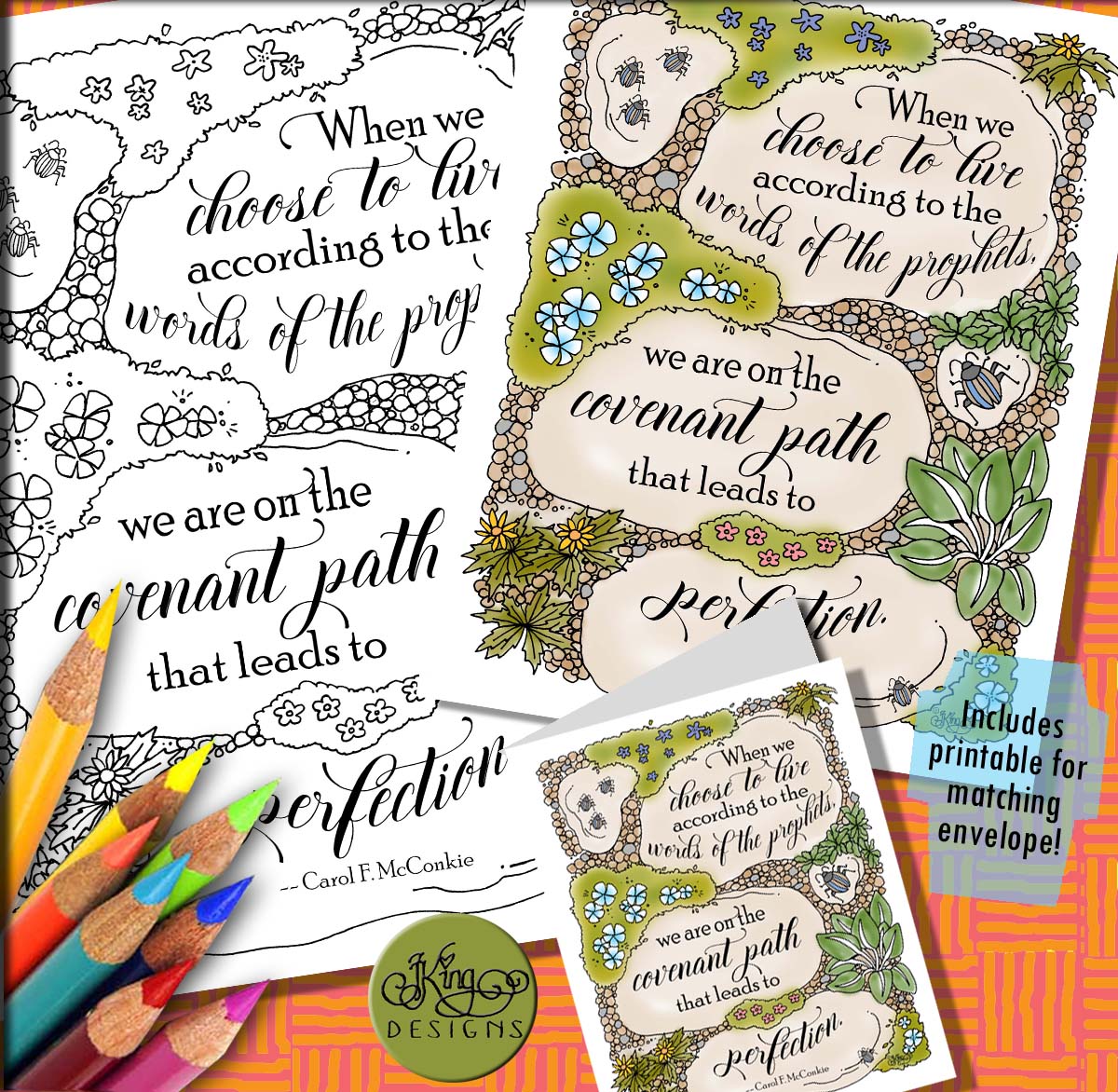 ColorQuote on covenants and following the prophet