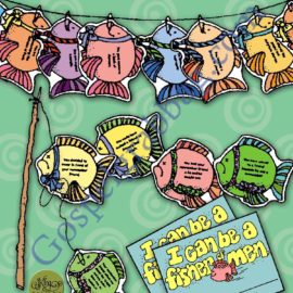 $3.50 POST-AND-PRESENT Activity for Come Follow Me – Primary and Home (family home evening), LDS, Christian, Bible Study