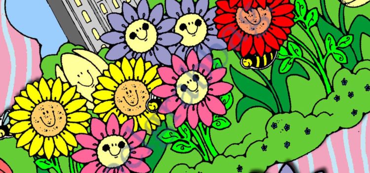 $2.00 SINGING FUN ACTIVITY: Temple Flowers pick-a-song with bee actions