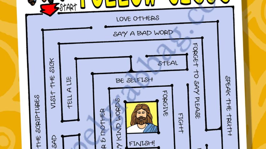 I am happy when I FOLLOW JESUS decision maze