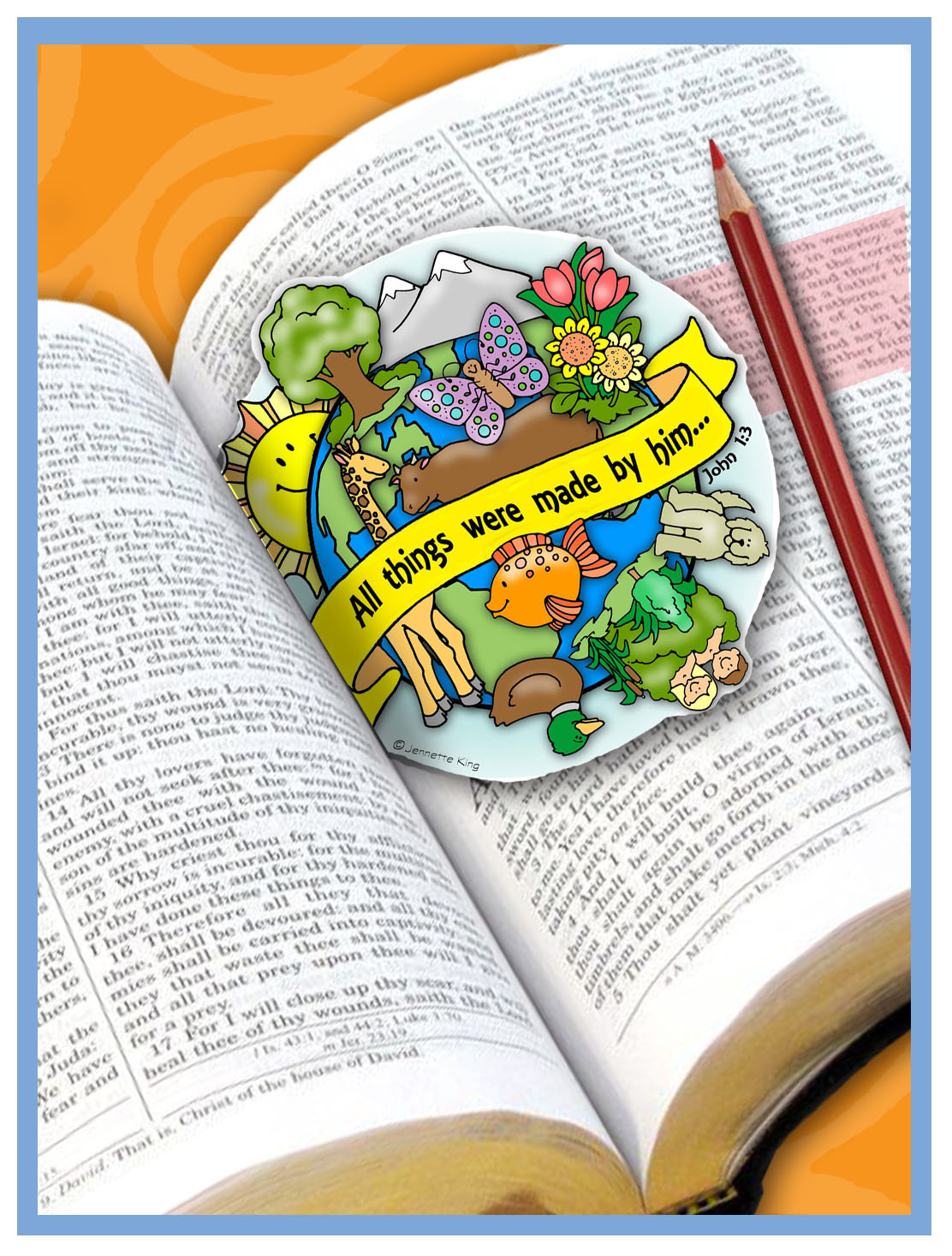 $2.50 BUNDLE includes Pop-up and Bookmark