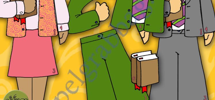 GOSPEL GAME Activity Build-a-Missionary Teaching Puzzle and Scripture Chase Game