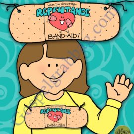 $1.50 Little LESSON LIFESAVER Activity for Come Follow Me - Primary and Home (family home evening)