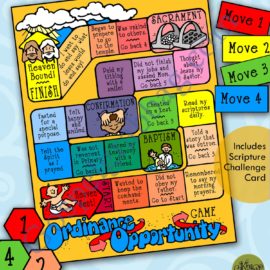 $1.75 Little LESSON LIFESAVER Activity for Come Follow Me - Primary and Home lesson, family home evening