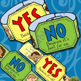 “Yes” and “No” Wristbands