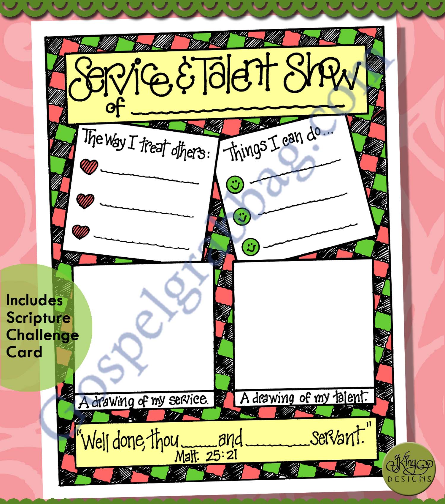 SERVICE & TALENT Show (poster)
