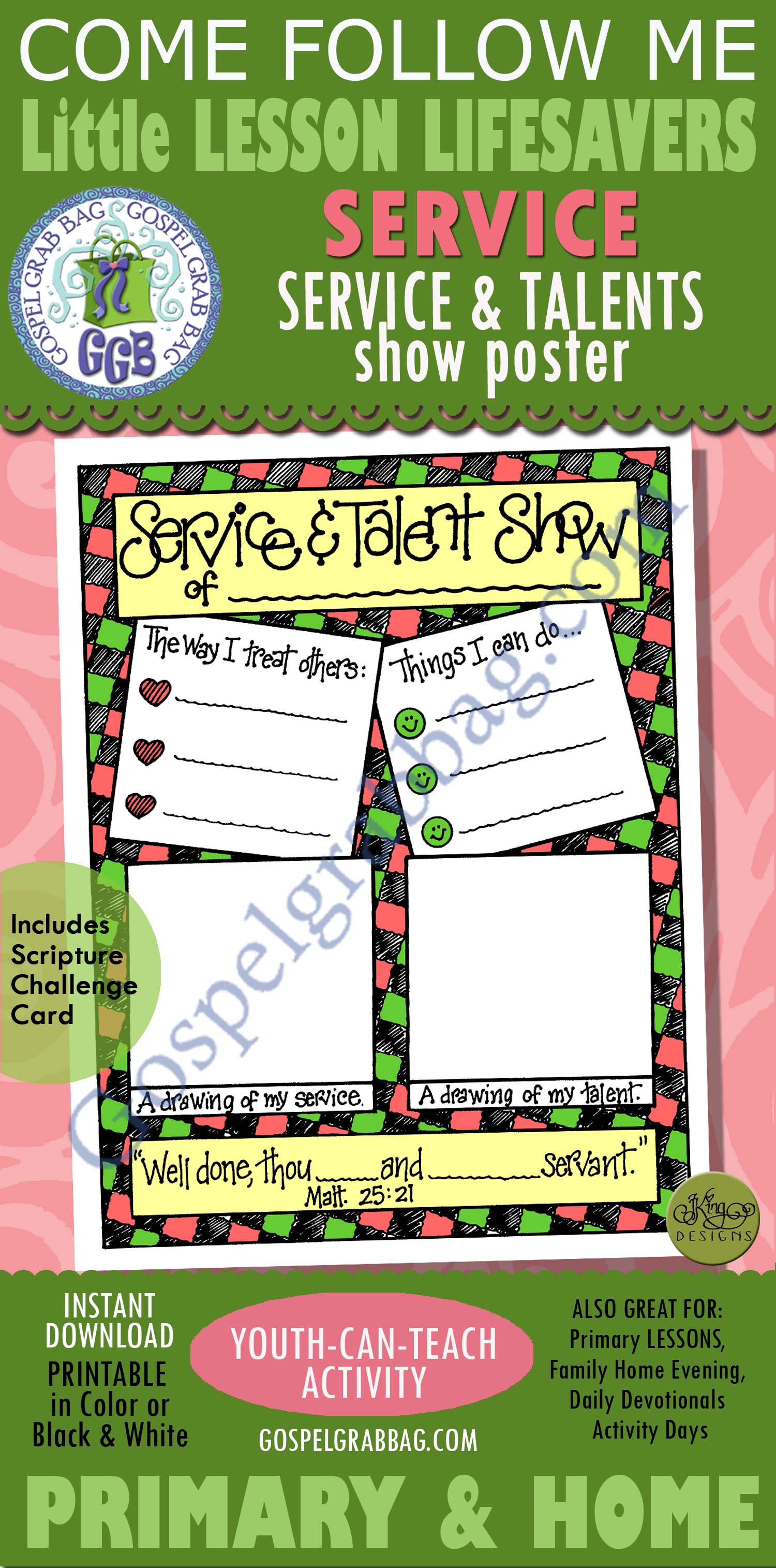 SERVICE & TALENT Show (poster)