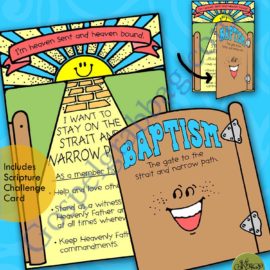 HEAVEN'S GATE to strait and narrow path - baptismal covenants reminder