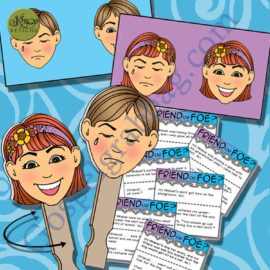 POST-AND-PRESENT Activity FRIEND-or-FOE? (Slap Game / Flip Game)