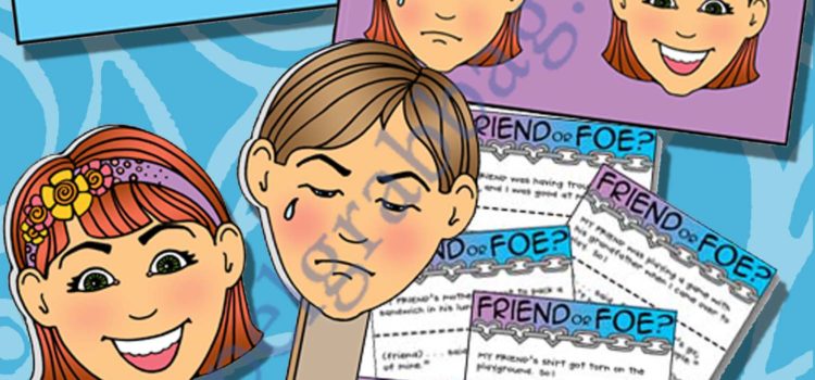 POST-AND-PRESENT Activity FRIEND-or-FOE? (Slap Game / Flip Game)