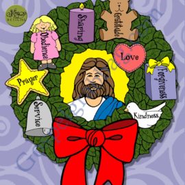 $3.50 POST-AND-PRESENT Activity for Come Follow Me - Home and Primary lessons, family home evening, Sunday School, Bible