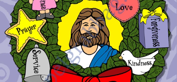 $3.50 POST-AND-PRESENT Activity for Come Follow Me - Home and Primary lessons, family home evening, Sunday School, Bible