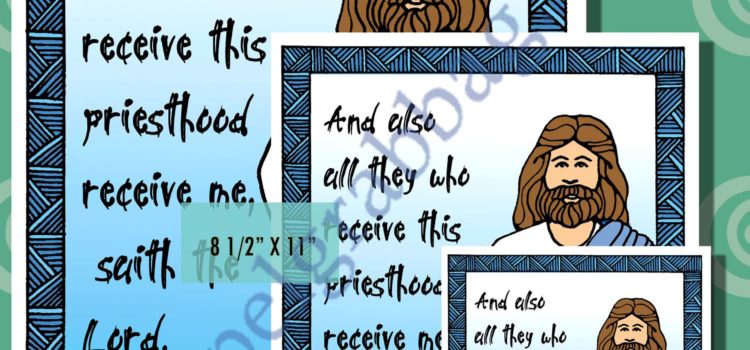 The Priesthood was given to the Apostles of Jesus and is restored today to bless us.