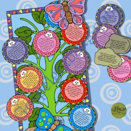 $3.50 LESSON LIFESAVER Post-and-Present Activity for Come Follow Me - Primary and Home (family home evening), Young Women, Bible Study