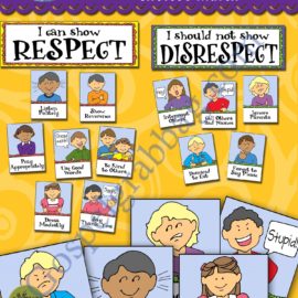 POST-AND-PRESENT Activity Respect/Disrespect (Choices Match Game)