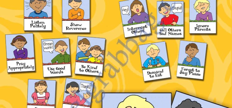 POST-AND-PRESENT Activity Respect/Disrespect (Choices Match Game)