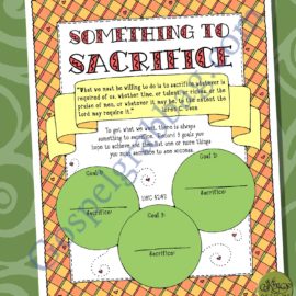 Something to Sacrifice goal planner - Children & Youth