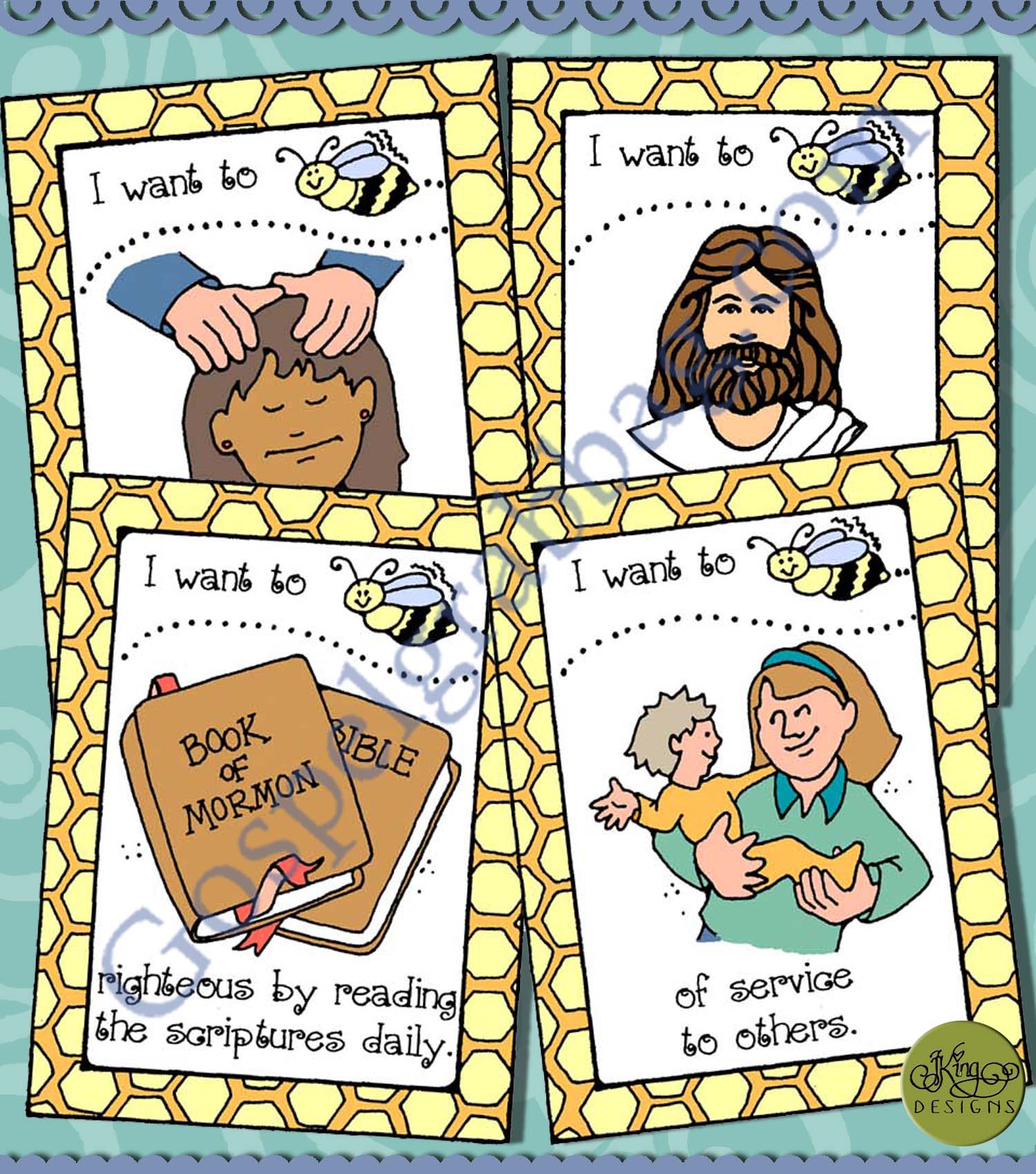 What I want to "Bee" Eternally challenge cards