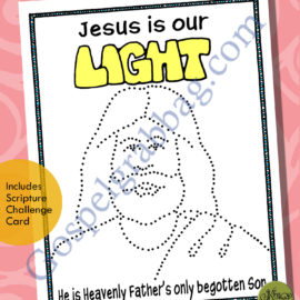 Jesus Is Our Light” Sun-catcher