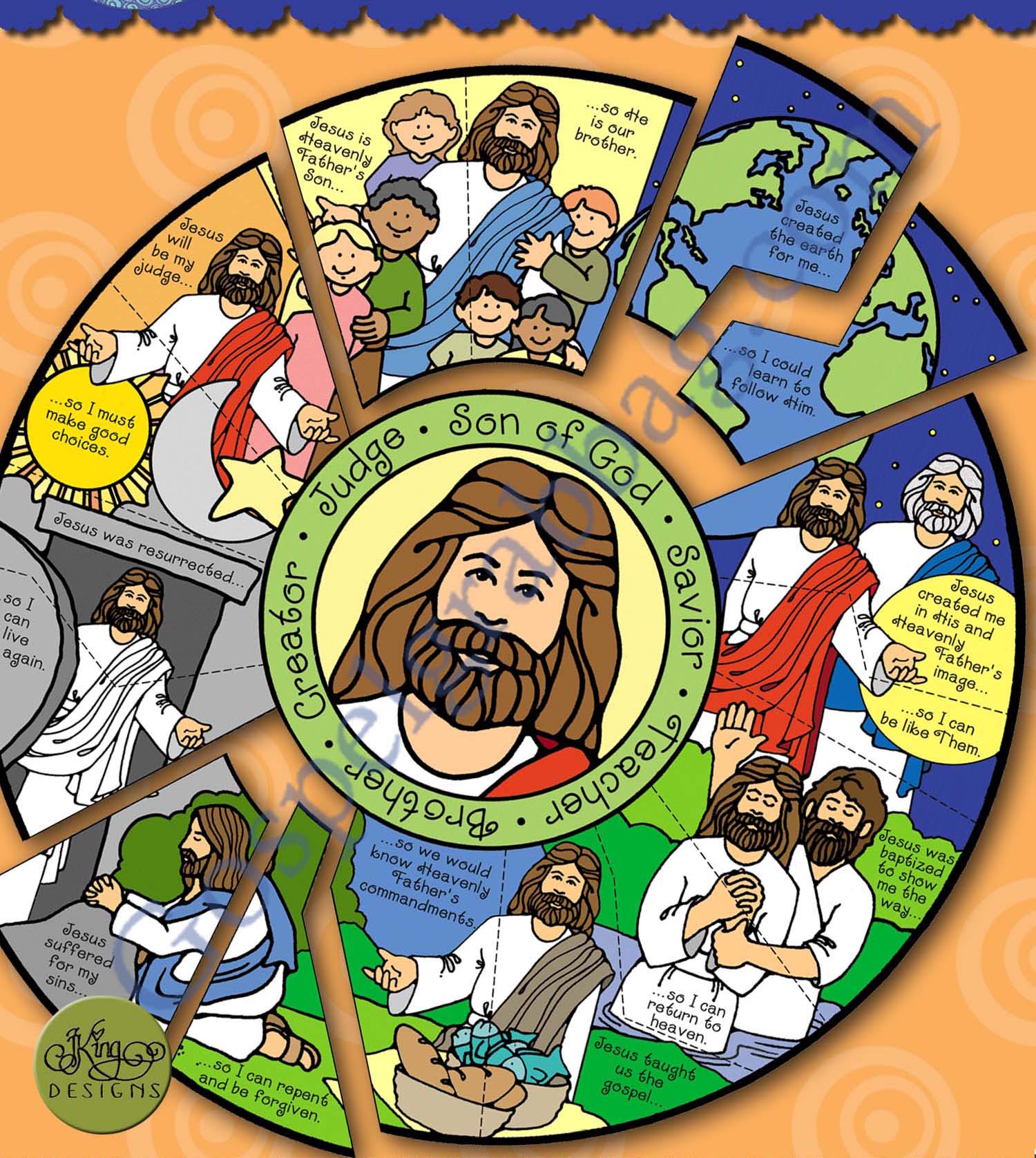 $3.50 Post-and-Present Activity for Come Follow Me - Primary and Home, family Home Evening