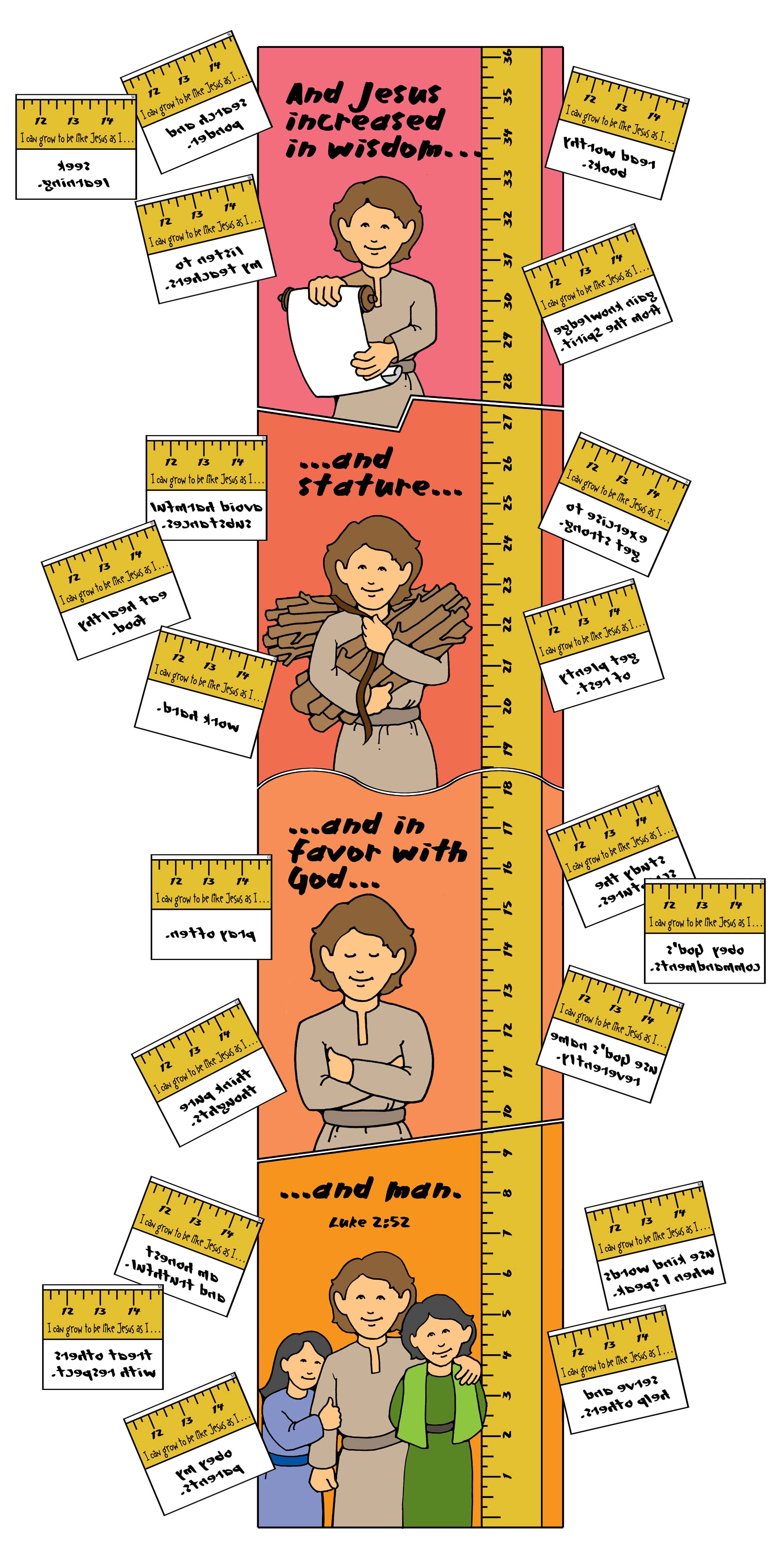 $3.50 Post-and-Present Activity for Come Follow Me - Primary Lessons and Home, family home evening