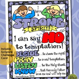 “I Have a Strong Spirit! I Can Say ‘No” to Temptation! I Can Say No!” poster