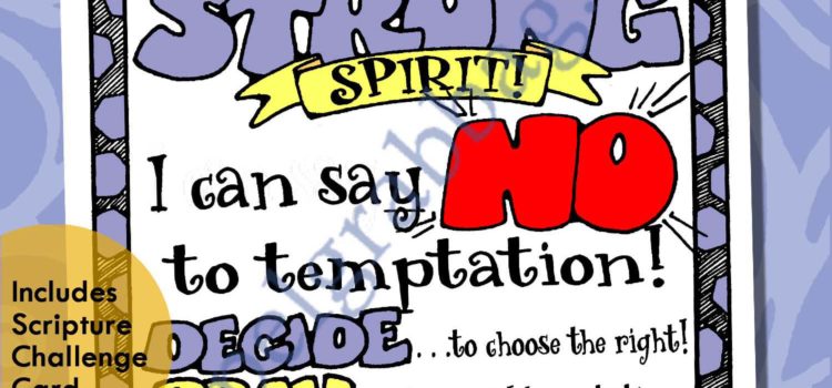 “I Have a Strong Spirit! I Can Say ‘No” to Temptation! I Can Say No!” poster