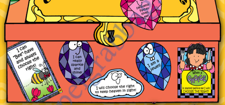 Little LESSON LIFESAVER CTR Testimony Treasures BOX