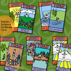 $1.50 Little LESSON LIFESAVER Activity for Come Follow Me – Primary and Home (family home evening), LDS, Christian, Bible Study