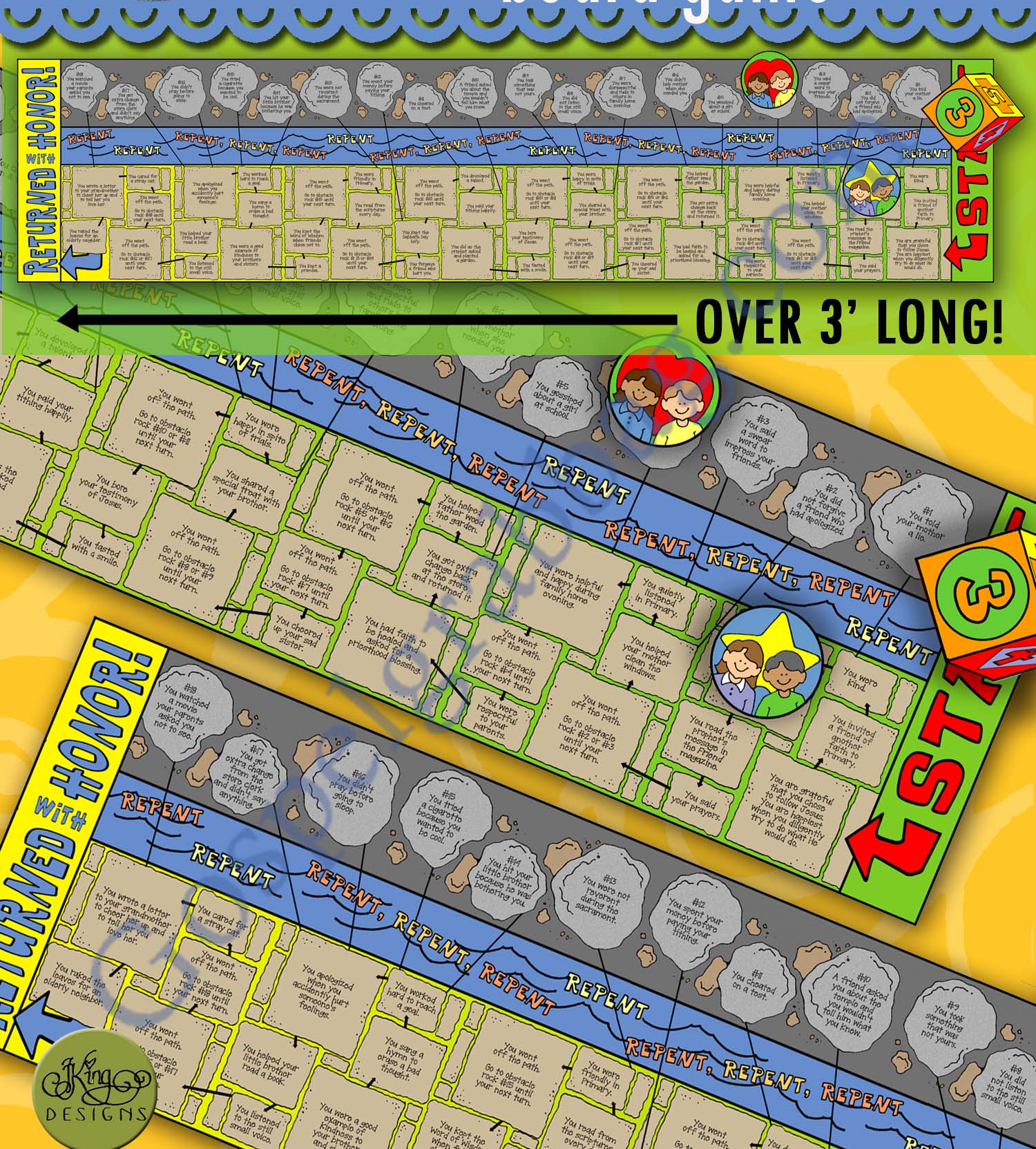 $3.50 GAME for Come Follow Me for Primary and Home, family home evening, Young Women, mutual