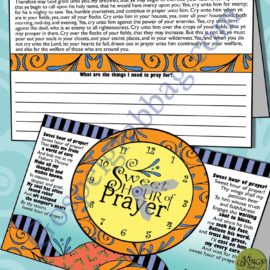 “Sweet Hour of Prayer” verse – prayer list