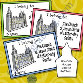 I belong to The Church ... name badge