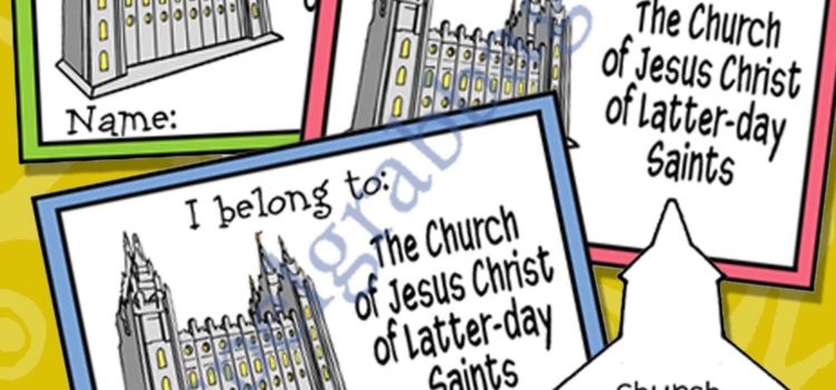 I belong to The Church ... name badge
